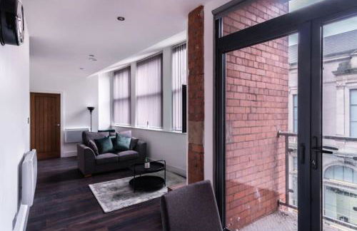 Central Liverpool 1 Bed Apartment w Balcony - Foto 1