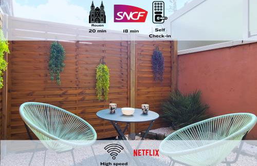 Oxygen - Lumineux deux-pièces à 20min de Rouen - Foto 2