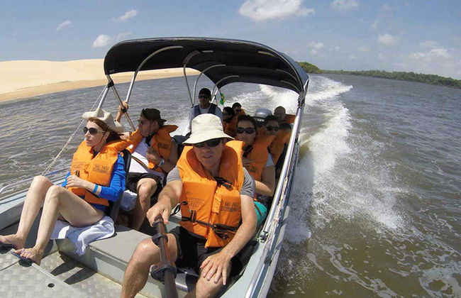 Balade en bateau à moteur sur le Rio Preguiças - Photo 2