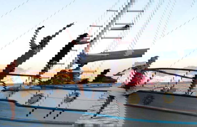 Santorini Caldera Traditional Cruise with Lunch or Dinner - Photo 1