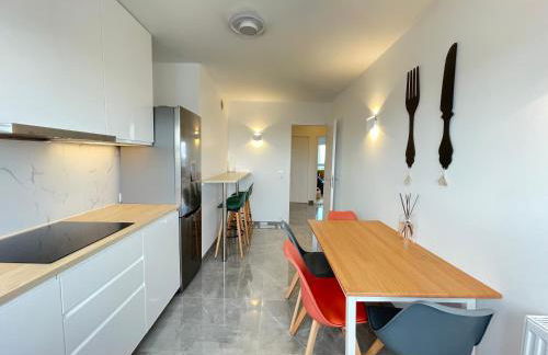 PARIS PANTIN Magnifique Appartement 4 pièces de 108m2 avec 2 PARKING intérieur - très cosy pour 1 à 12 personnes - Entièrement refait à neuf ENTIRE APARTMENT LUXURIOUS AND WARM - PANTIN PARIS 19 ème FREE WIFI GRATUIT - Foto 29