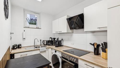 Skyview Apartment mit Balkon & Parkplatz - Foto 5, stove, dishwasher, toaster