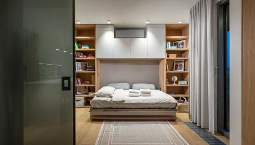 Apartment Zegrze by the water with a view - BOOK IT WARSAW - Foto 5, towels, wardrobe