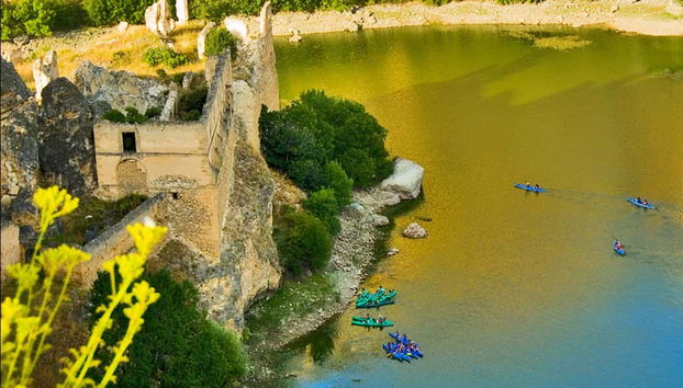 Las Hoces del Río Duratón en kayak