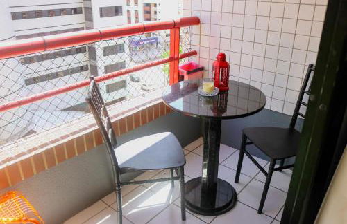 Apartamento com Varanda vista mar, Max 4 Pessoas - Foto 43