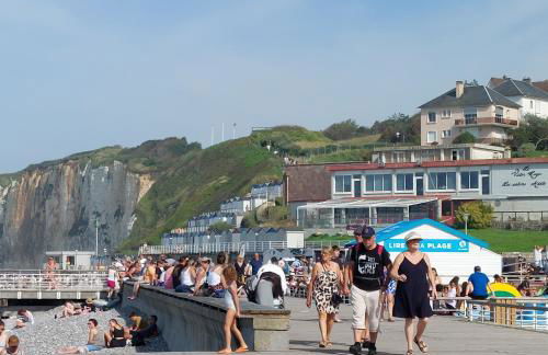 BEL APPARTEMENT CENTRE VEULES LES ROSES 1 CHAMBRE MER 300 M - Foto 10