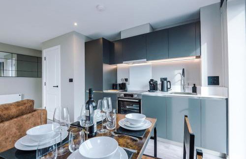 City Penthouse - Roof Terrace & Free Parking - Foto 8