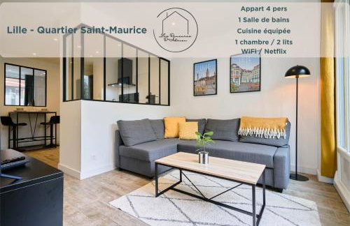 Le Chanzy - Terrasse, métro 7 min, Lille - Foto 1