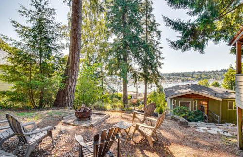 Gig Harbor Home Large Deck, Outdoor Dining Area - Foto 30