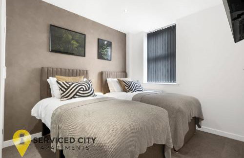 SCA- Arden Apartment 4 Twin Bedroom Free Parking - Foto 6