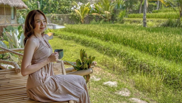 Bamboo Cabin Sanctuary Ubud - Foto 2, Habitación