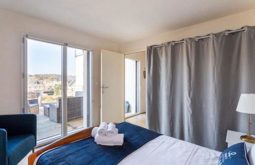 L'Abri Côtier d'Argäe - Terrasse vue mer - Foto 9