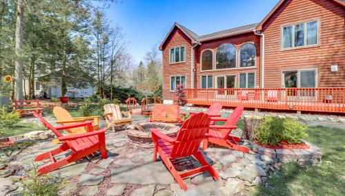 4 Mi to Slopes! Split Rock Resort Home with Fire Pit - Foto 2