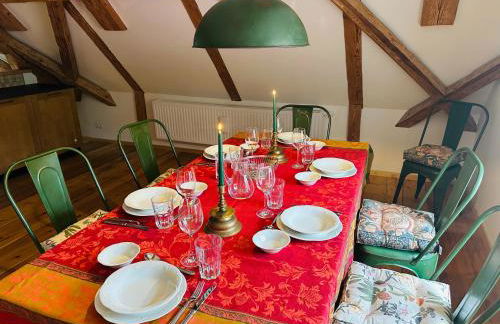 KURFÜRSTLICHES JÄGERHAUS - by "Schloss Gessenberg" - luxurious vacation home with mountain views, suitable for families and friends - Foto 47