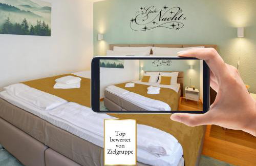 Stadtdomizil Ziegelfeld - Ruhig & Zentral, 65" TV, Südbalkon, vollausgestattete Küche, Altstadt fußläufig, Bahnhof 5-10 Min, Tiefgarage im Haus - Foto 1