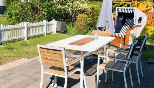 Sonniges Ferienhaus Fischer-Huus vor Usedom & direkt am Haff und Wasserzugang - Foto 3