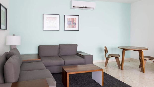 Zona de estar del vestíbulo