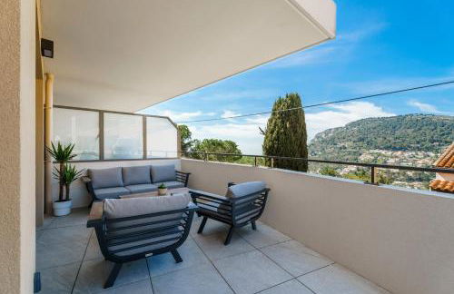 La Pinède de La Turbie - Appt vue mer et montagne - Foto 9