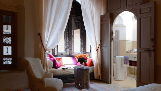 Charming Mini Riad, 2 Bedrooms, Beautiful Shared Pool - by Feelluxuryholidays - Foto 4, Zona de estar