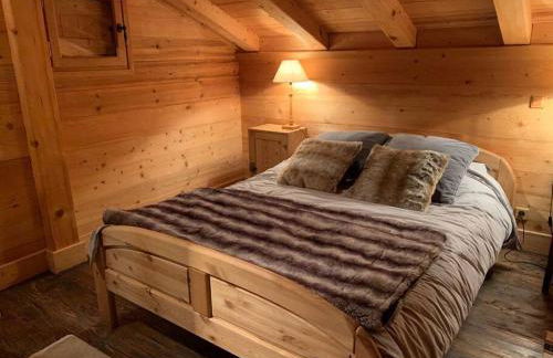 Superbe CHALET (14 personnes) & SAUNA au pied du Mont Blanc - Photo 53