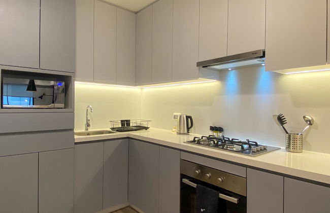 w Radiant 1BR With Modern Deco in Miraflores - Foto 9