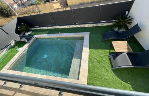 Grande Villa cosy avec piscine, sauna & jacuzzi - Foto 14