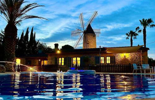 Es Molí d'en Mig, jacuzzi, piscina y barbacoa - Foto 19