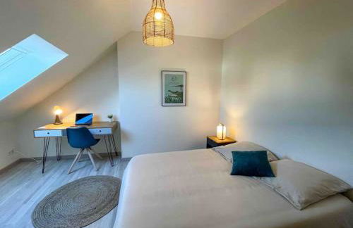 4 Ch - 10 pers - Grande Maison - Parking - Jardin - BBQ - Foto 32