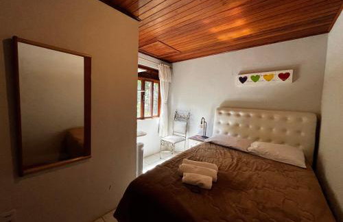 Casa em Friburgo com piscina, lareira suíte & quarto ATENCAO SABADO DIA 18 DE ABRIL TERA FESTA NA CHACARA - Foto 8