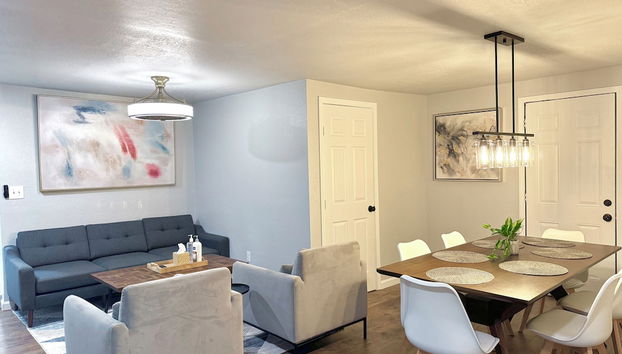 7BR Comfort Haven For 16 I Next to Tinker I EC - Foto 5, Habitación