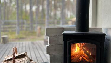 Domek lubiana180 WABI SABI w lesie jacuzzi sauna kominek - drewno w cenie pobytu - nad jeziorem Kaszuby pieski tylko do 10kg za dodatkową opłatą - Foto 3