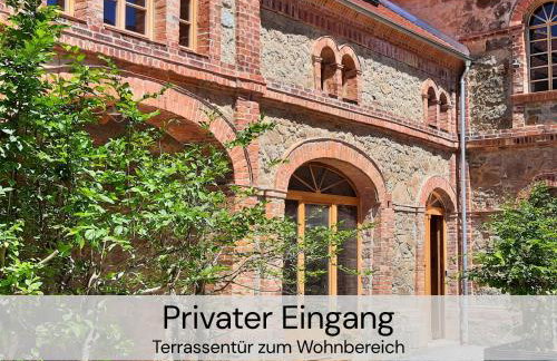 HexenburgbeiDresden Maisonette über 2 Etagen mit 4 Schlafzimmern, Kamin, Terrasse und Faßsauna, Nähe Sächsische Schweiz Dresden - Foto 34