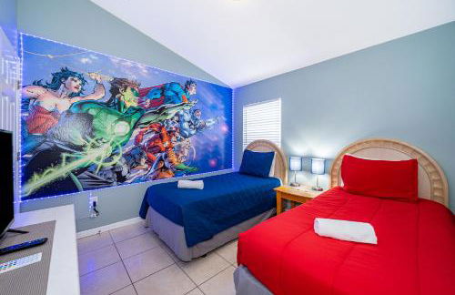 4BR-3BA-Large Private Pool-Free WiFi-Near Disney - Foto 18