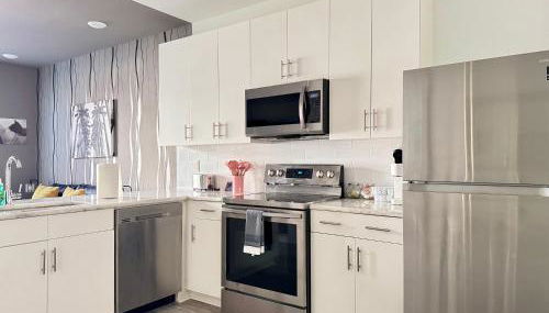 Luxury New 1B1B Private Balcony w Washer Dryer 525Pkwy215 - Foto 4, stove, dishwasher, toaster