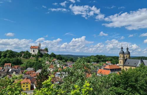 WaldZeit Gössweinstein, sonnige und ruhige Ferienwohnung in der Fränkischen Schweiz - Foto 9