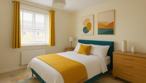 Stylish 2-Bedrooms - Perfect for Contractors, Families, & Groups - Guest 4 - Speedy Wi-FI - Foto 1