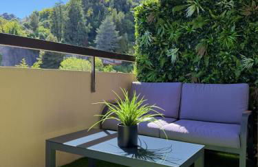 Studio de LUXE Portes de Monaco - Vue MER - Piscine - Wifi - Foto 15