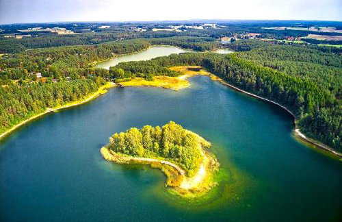 Chatka Baby Jagi - Domek z balią i kominkiem w lesie pośród jezior - Foto 36