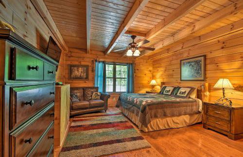 Trenton Cabin with Hot Tub - 14 Mi to Lookout Mtn! - Foto 12