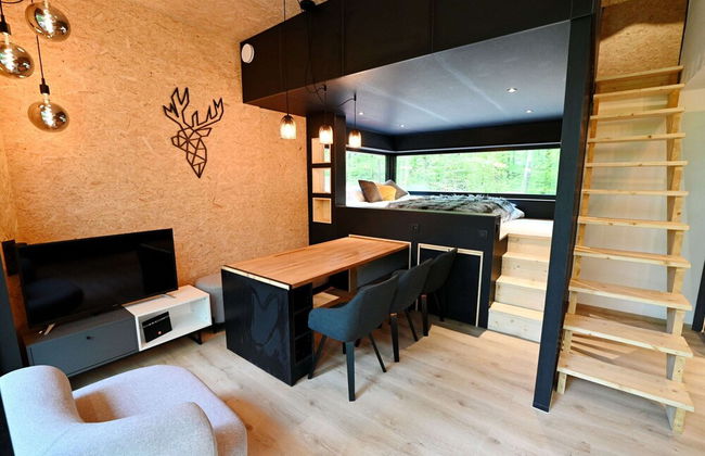 Lodge in Oignies Forest With Eco Design - Foto 8