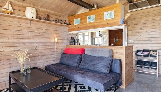 4 Person Holiday Home in Lokken - Foto 4, Zona de estar