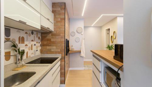 Apto 2qts, Ar Condicionado, Piscina, Churrasqueira, Finamente Mobiliado e Decorado - Foto 5