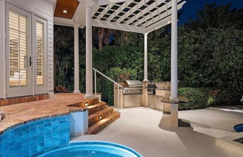 Naples Beach Port Royal Luxury Coastal Mansion Villa with Guesthouse & Pool & Hot Tub - Foto 40