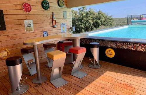 Villa climatisée piscine billard ping-pong - Foto 13