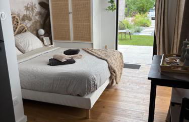 Le Chêne Doré Appartement romantique avec Jacuzzi Privé - Foto 42