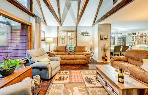 Hidden Gem Falls Cabin with Creek and Game Room - Foto 6