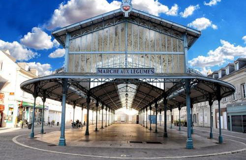 Studio central, parking, lit Queen size par ALP Chartres - Photo 17