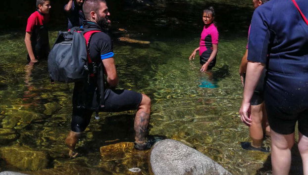 Caminata por el parque