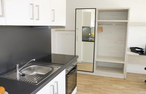 1 Zimmer Studioapartment mit bis zu 2 Einzelbetten in der Land of Living - Foto 6