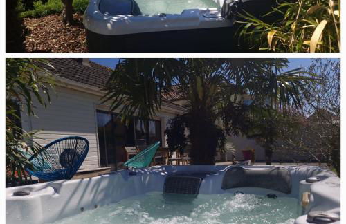 Villa Poppies Holiday Charme et Luxe 14 Pers SPA Privé Jardin Clos 300 m Plage du Débarquement à Pied Mer Familles Groupes EVG Baby-foot Ouistreham - Photo 5